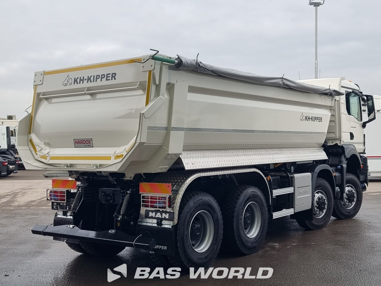 Other : MAN TGS 41.480 8X8 KH- KIPPER Camion Benne