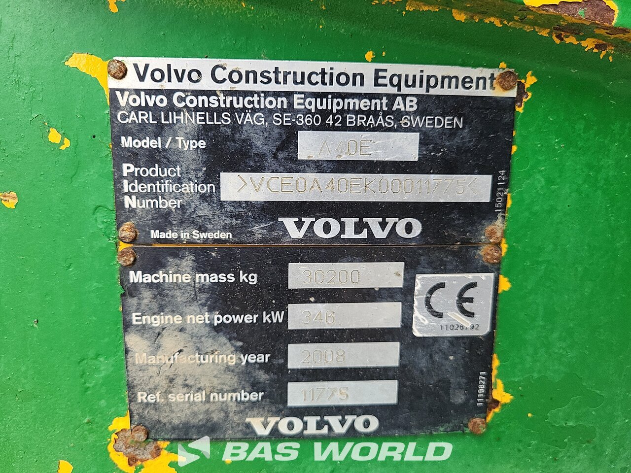 Other : Volvo A40 E Tombereau