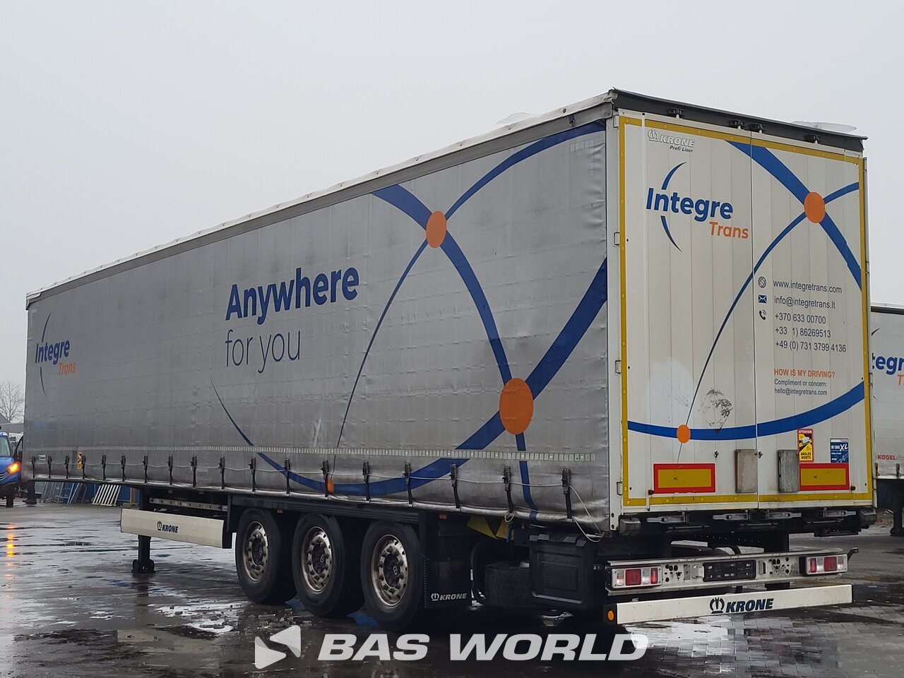 Other : Krone Semi-remorques rideaux coulissants