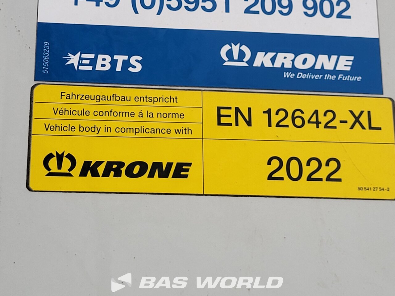 Other : Krone Semi-remorques rideaux coulissants