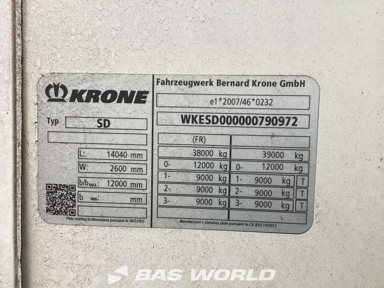 Other : Krone Blueeze Semi-remorque frigorifique