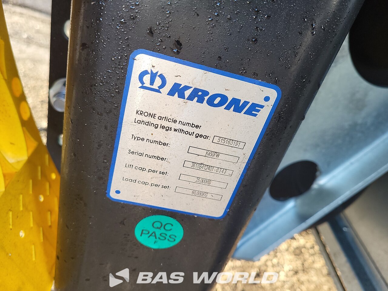 Other : Krone Carrier Vector 1550 Semi-remorque frigorifique