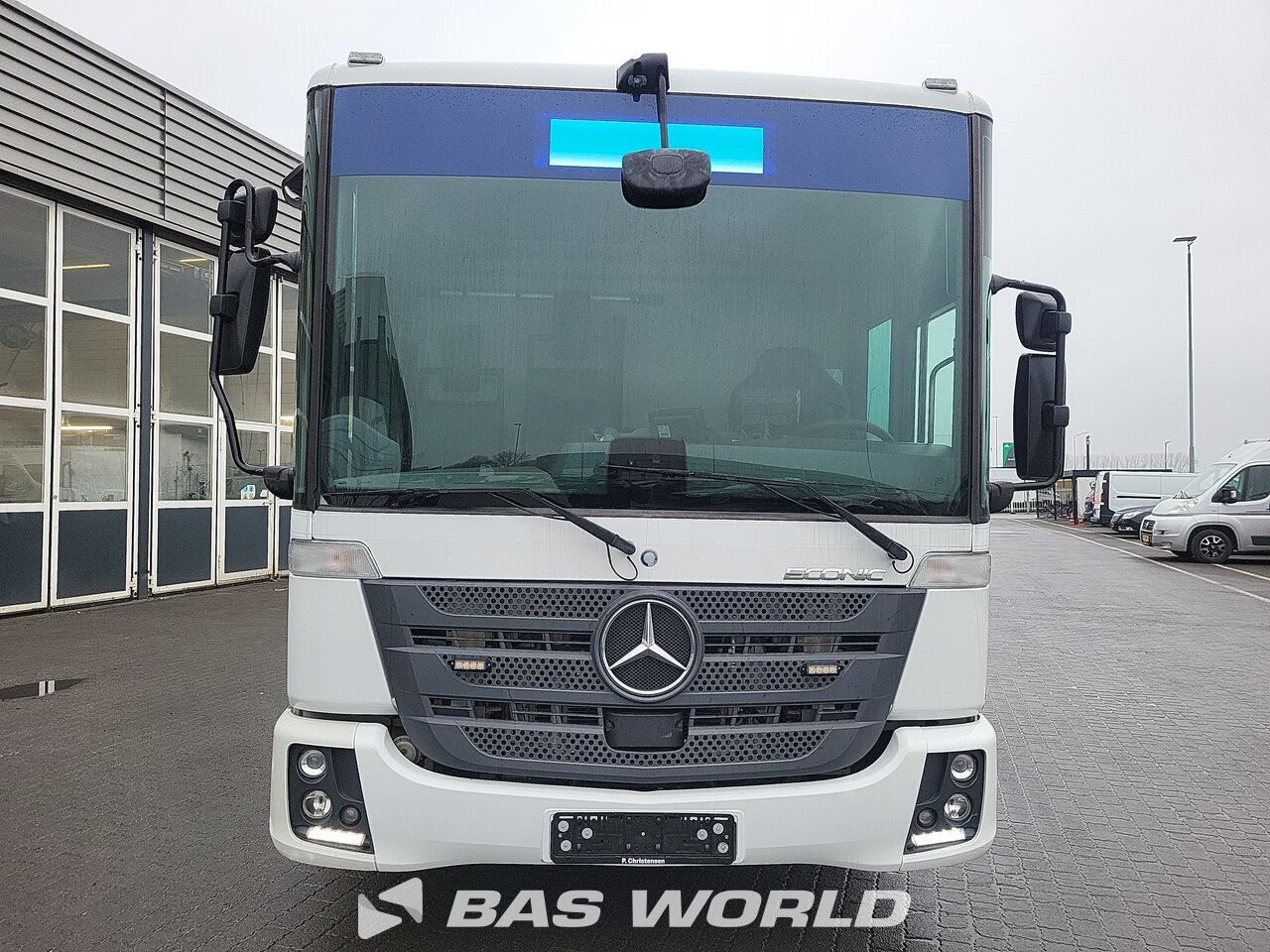Superstructure : Mercedes Econic 2630 6X2 Joab Camion d'ordures