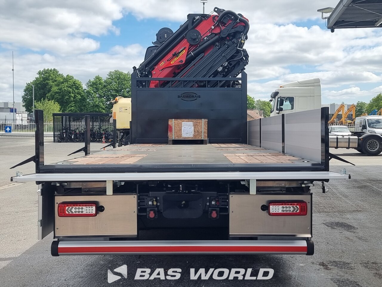 Other : Renault C 520 8X2 Basmorais Camion plateaux