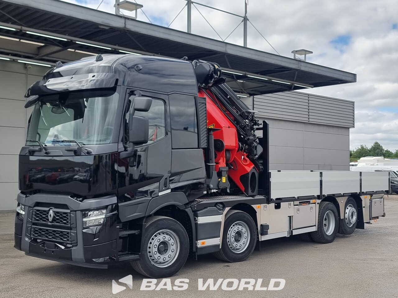 Other : Renault C 520 8X2 Basmorais Camion plateaux