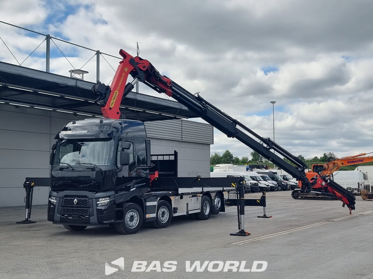 Other : Renault C 520 8X2 Basmorais Camion plateaux