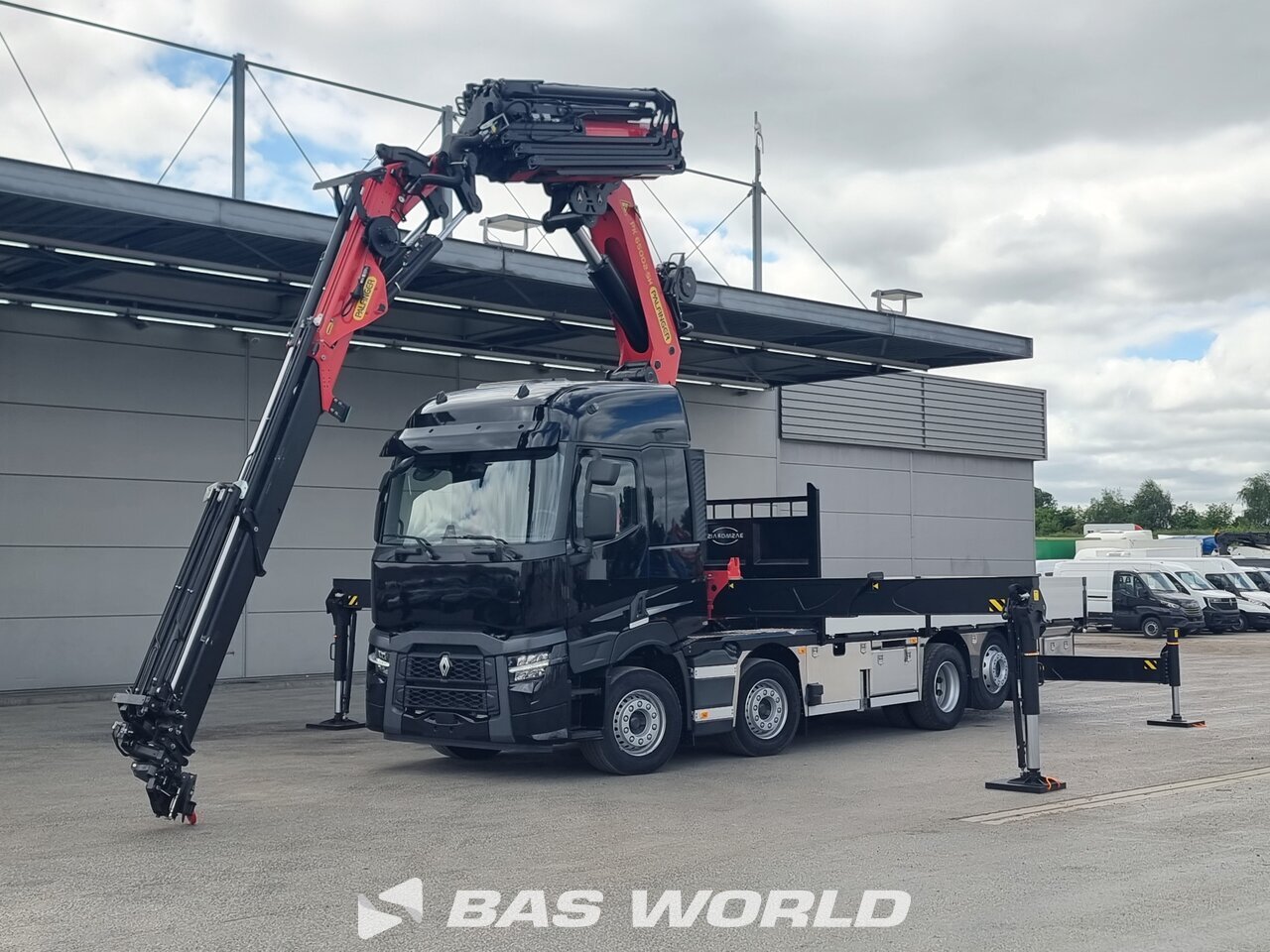 Other : Renault C 520 8X2 Basmorais Camion plateaux