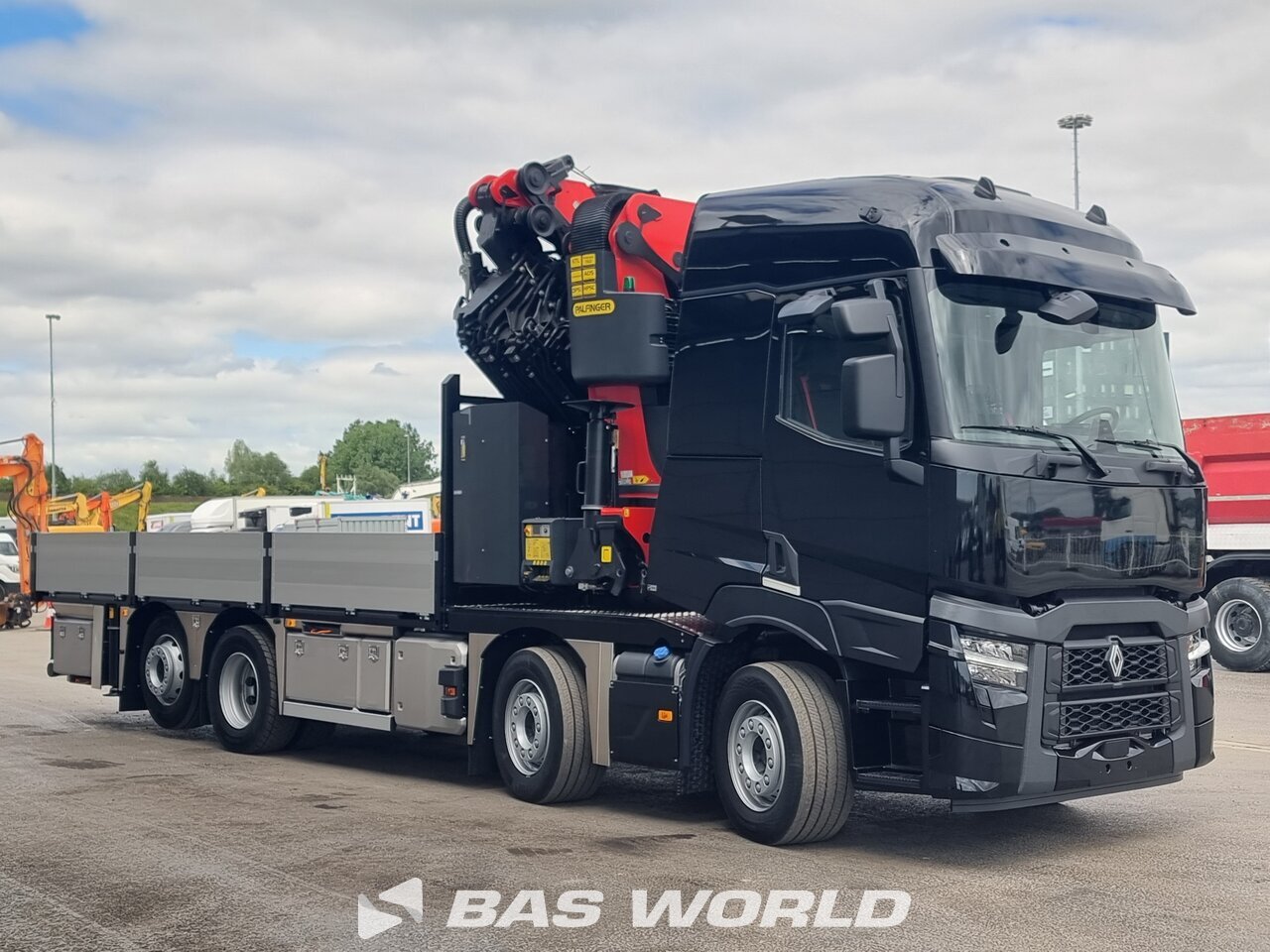 Other : Renault C 520 8X2 Basmorais Camion plateaux
