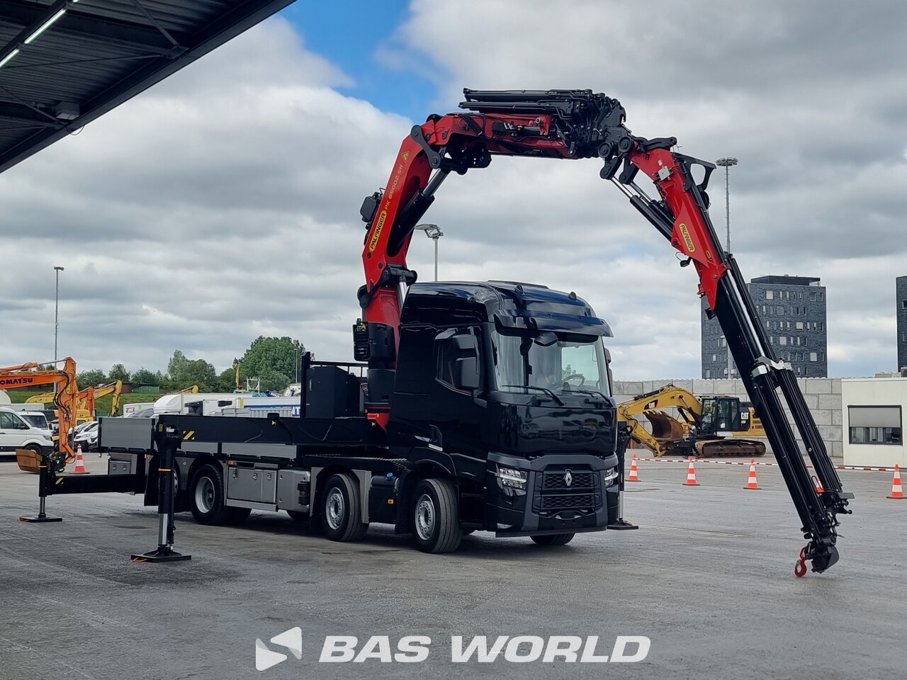 Other : Renault C 520 8X2 Basmorais Camion plateaux