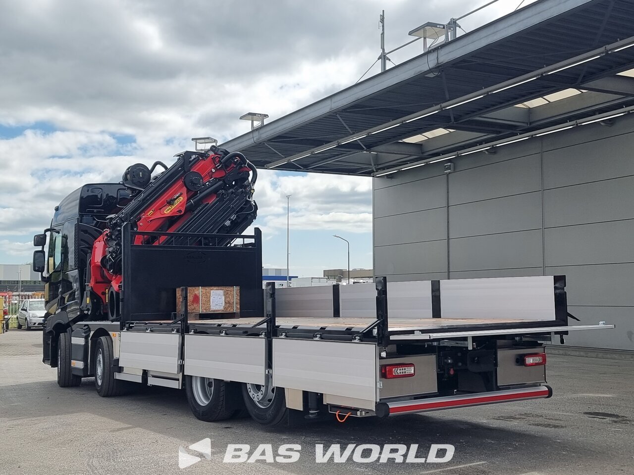 Other : Renault C 520 8X2 Basmorais Camion plateaux