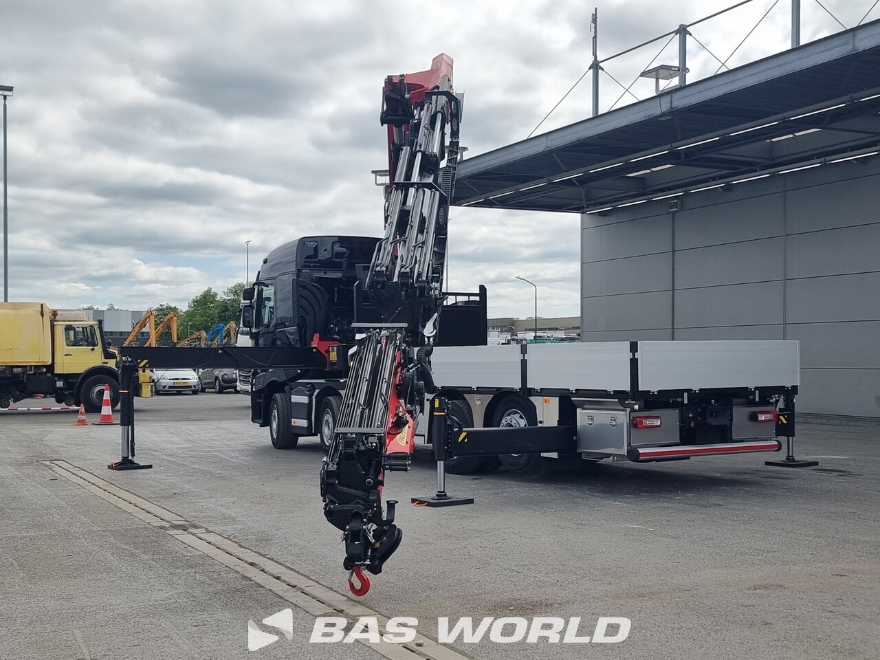 Other : Renault C 520 8X2 Basmorais Camion plateaux