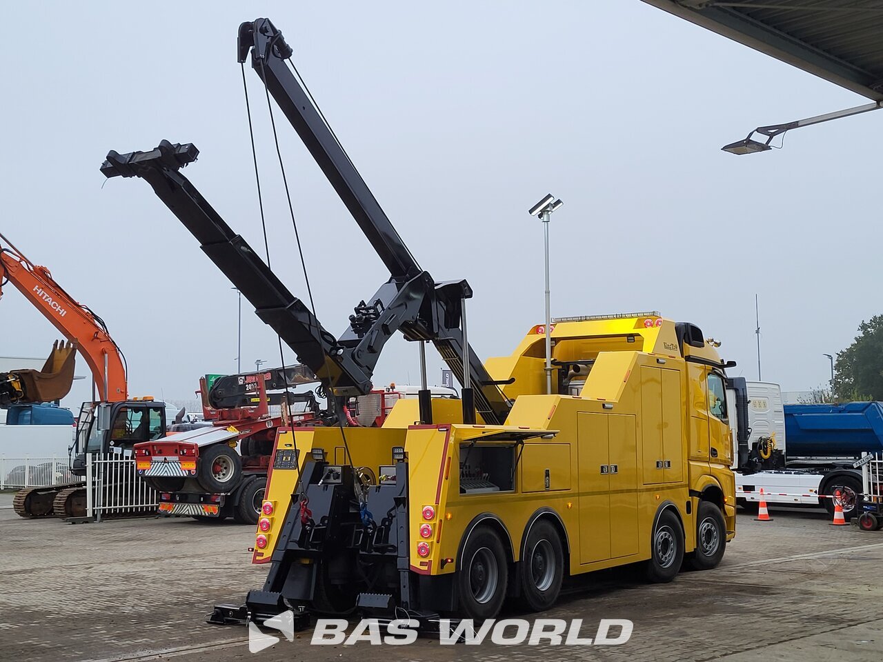 Other : Mercedes Arocs 4158 8X4 Miller Industries Century 6035 Coach Lowrider Véhicule de sauvetage