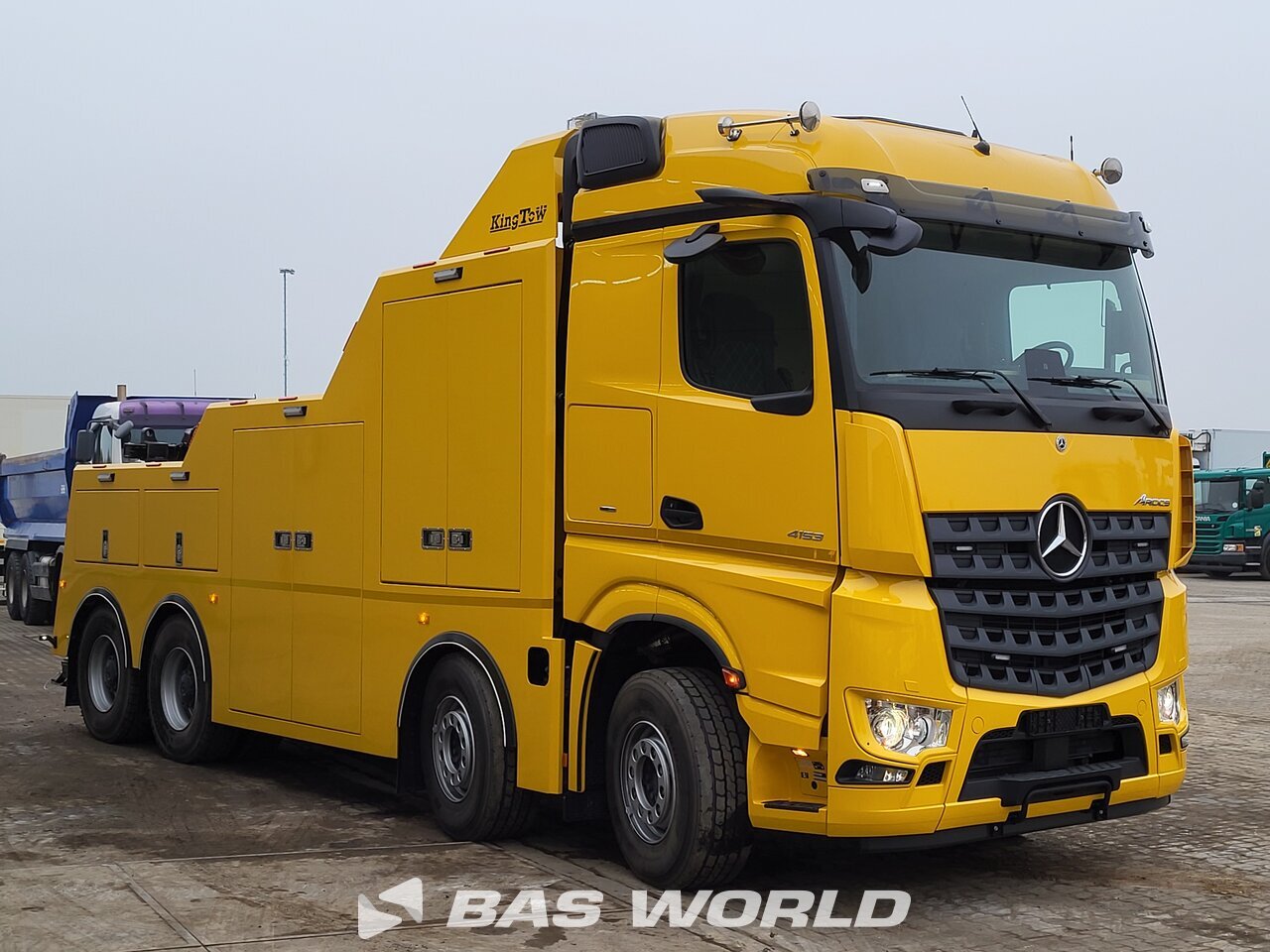 Other : Mercedes Arocs 4158 8X4 Miller Industries Century 6035 Coach Lowrider Véhicule de sauvetage
