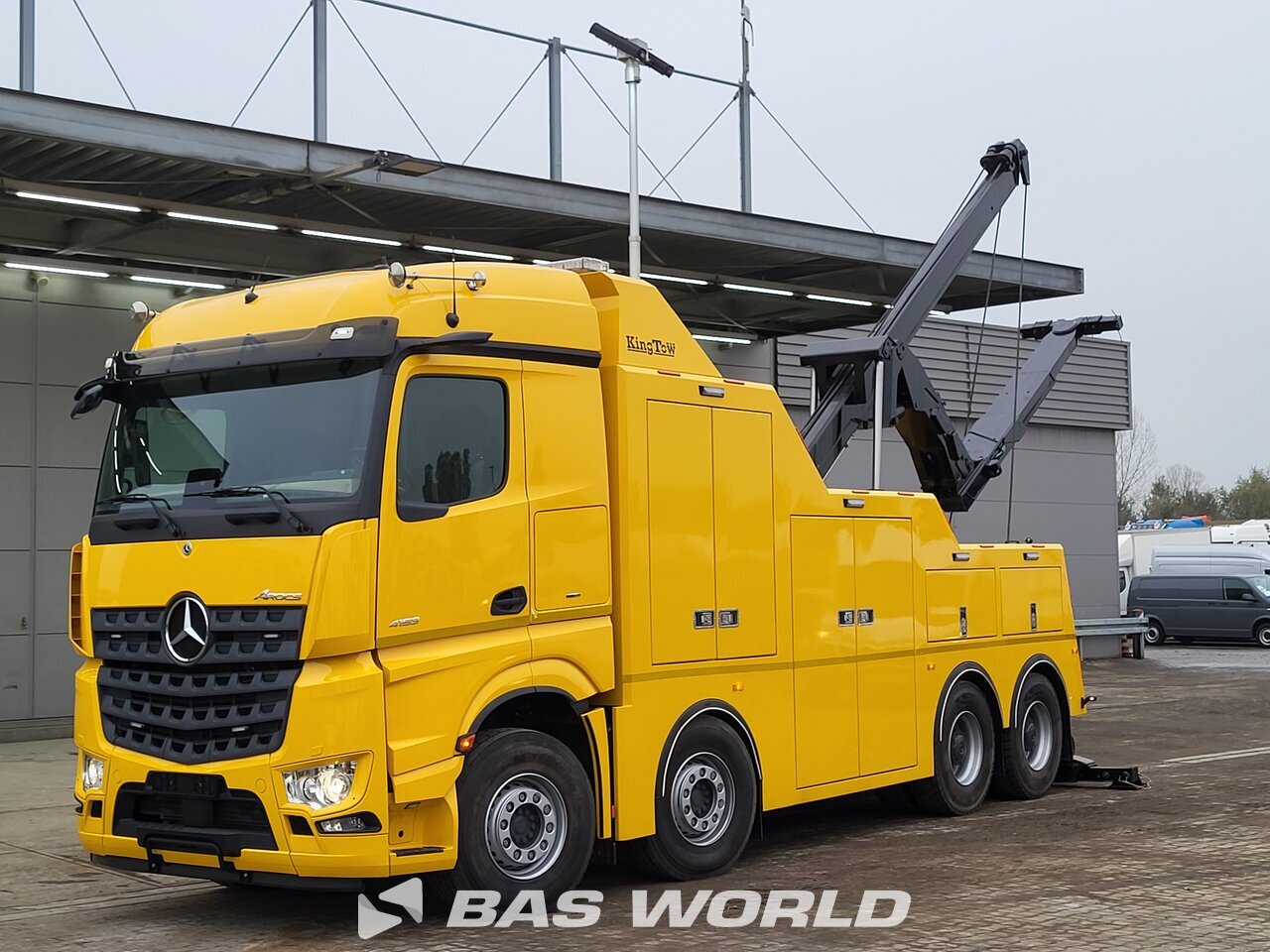 Other : Mercedes Arocs 4158 8X4 Miller Industries Century 6035 Coach Lowrider Véhicule de sauvetage