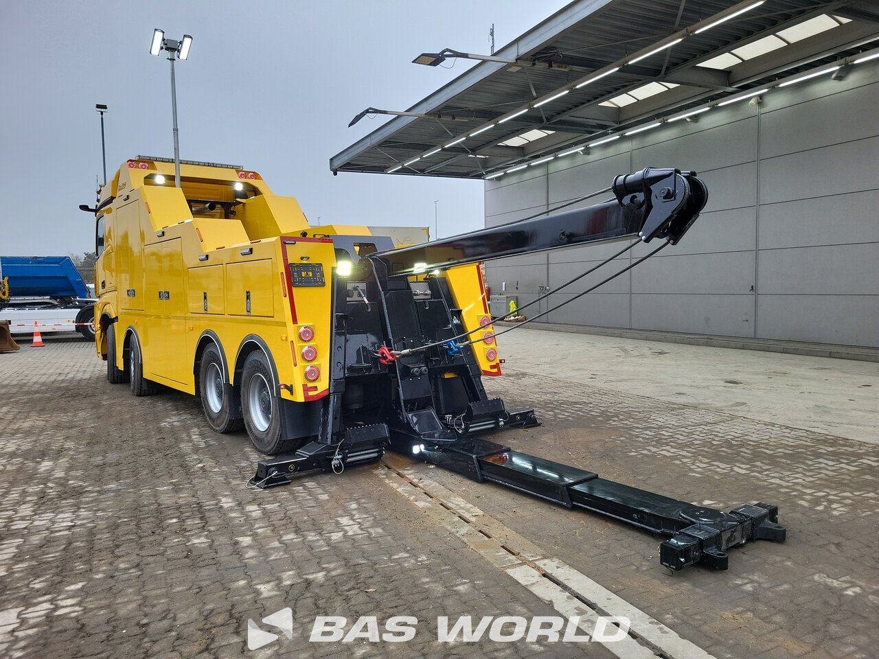 Other : Mercedes Arocs 4158 8X4 Miller Industries Century 6035 Coach Lowrider Véhicule de sauvetage