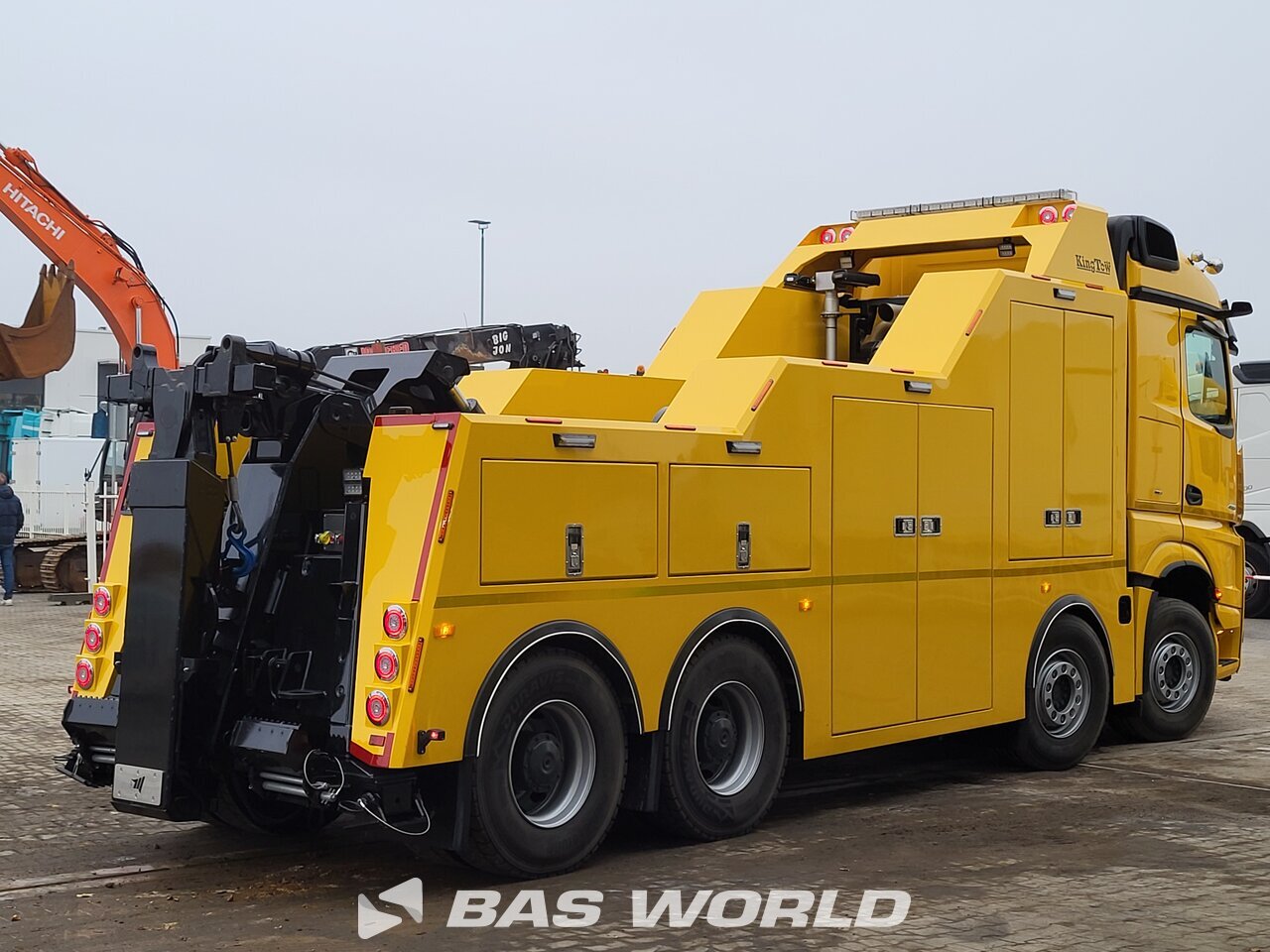 Other : Mercedes Arocs 4158 8X4 Miller Industries Century 6035 Coach Lowrider Véhicule de sauvetage