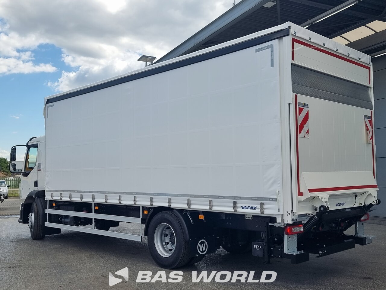 Other : Renault D 280 4X2 Walther Camion rideaux coulissants