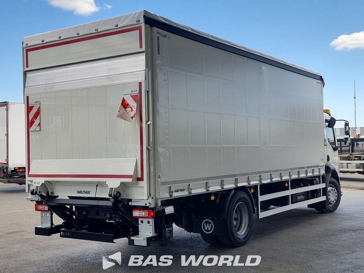 Other : Renault D 280 4X2 Walther Camion rideaux coulissants