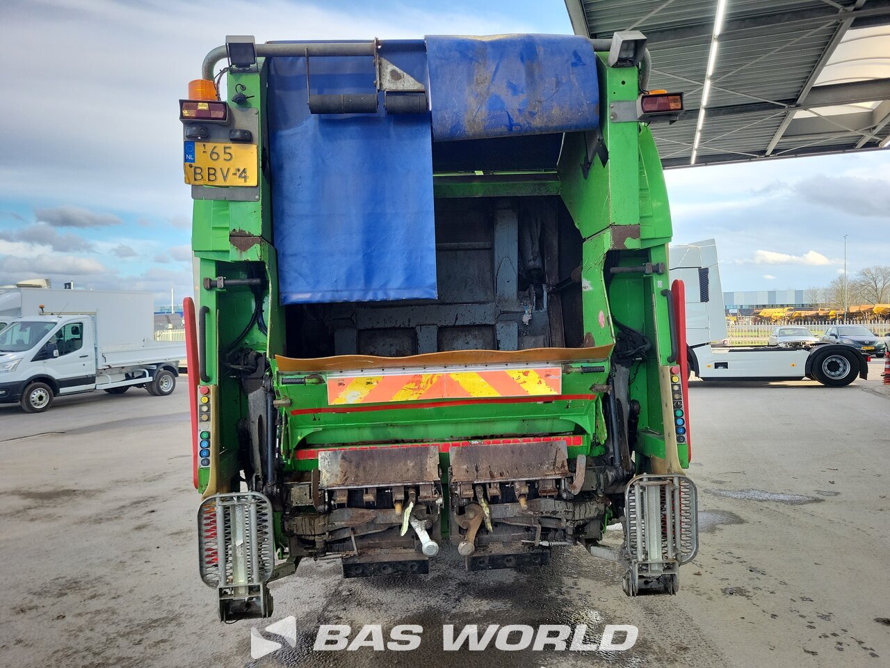 Other : Volvo FE 300 6X2 GeesinkNorba Type: GPM III 20H25 GCB Split Camion d'ordures