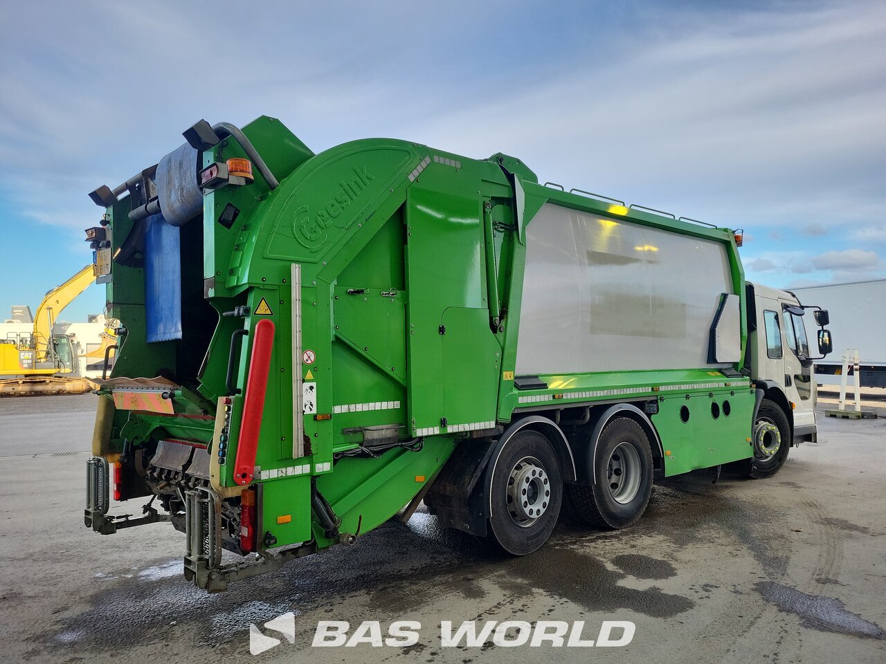 Other : Volvo FE 300 6X2 GeesinkNorba Type: GPM III 20H25 GCB Split Camion d'ordures