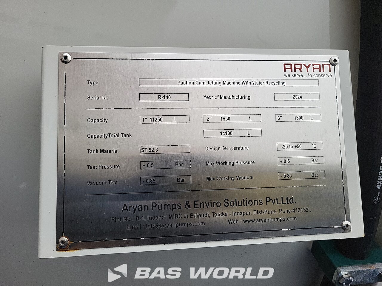 Other : Volvo FH 500 8X4 Aryan camion aspirateur