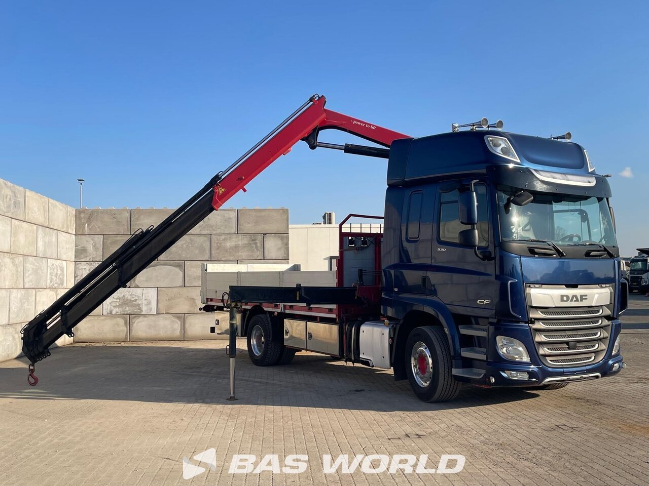 Other : DAF CF 530 4X2 Camion plateaux
