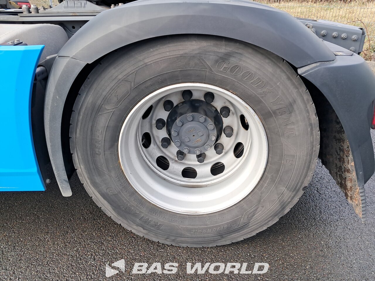 Axle overview : DAF XF 480 4X2 Tracteur routier