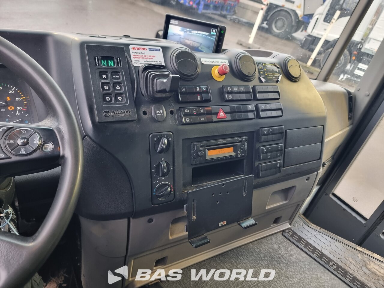 Other : Mercedes Econic 1830 4X2 NTM Camion d'ordures