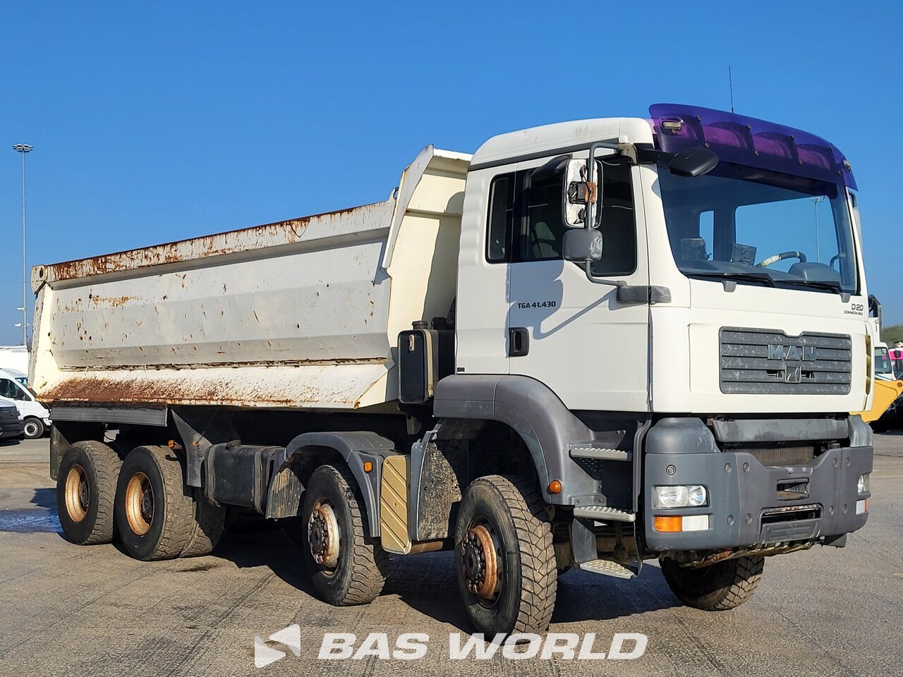 Other : MAN TGA 41.430 8X6 Camion Benne