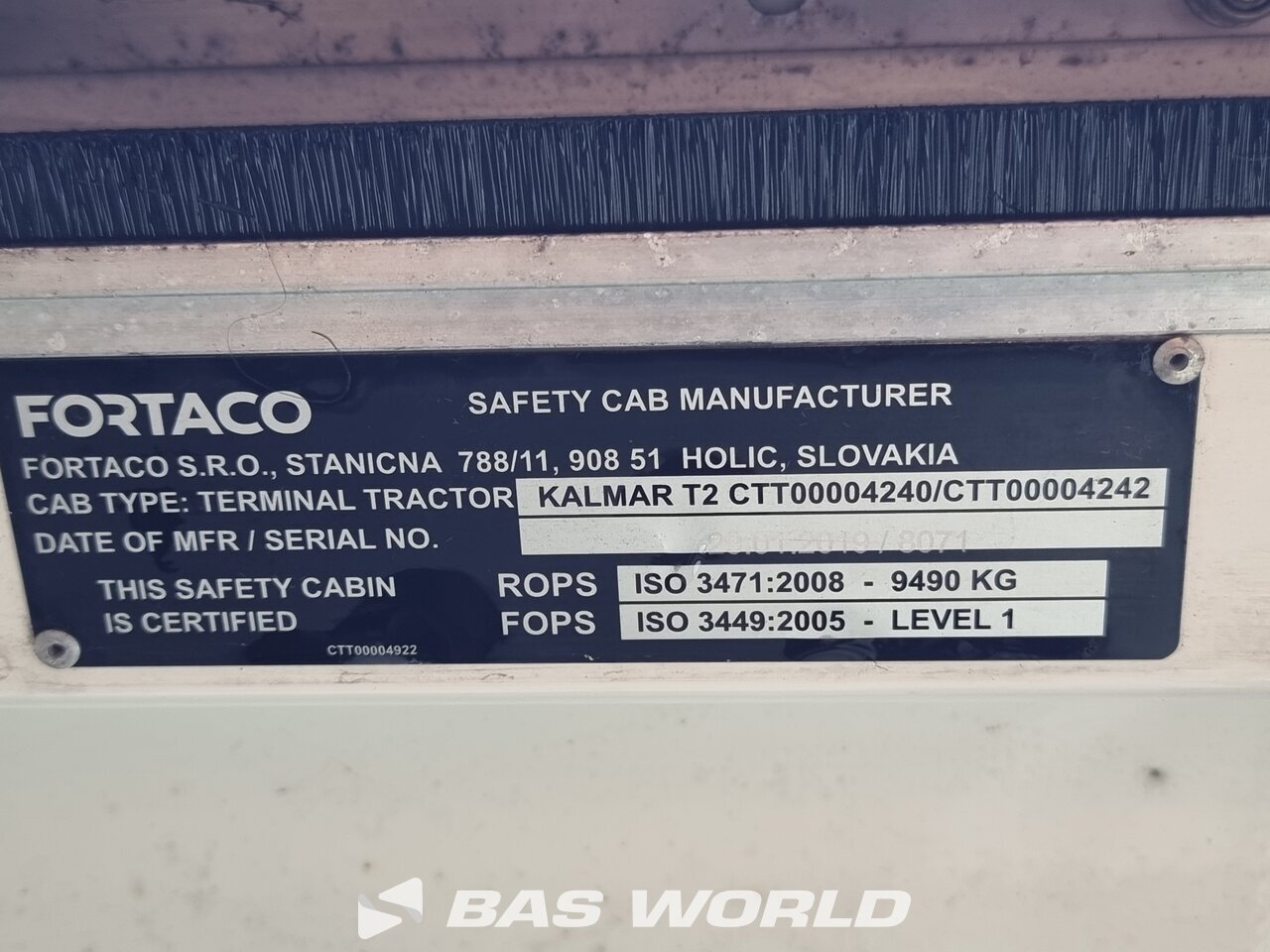 Other : Kalmar T2 Tracteur terminal