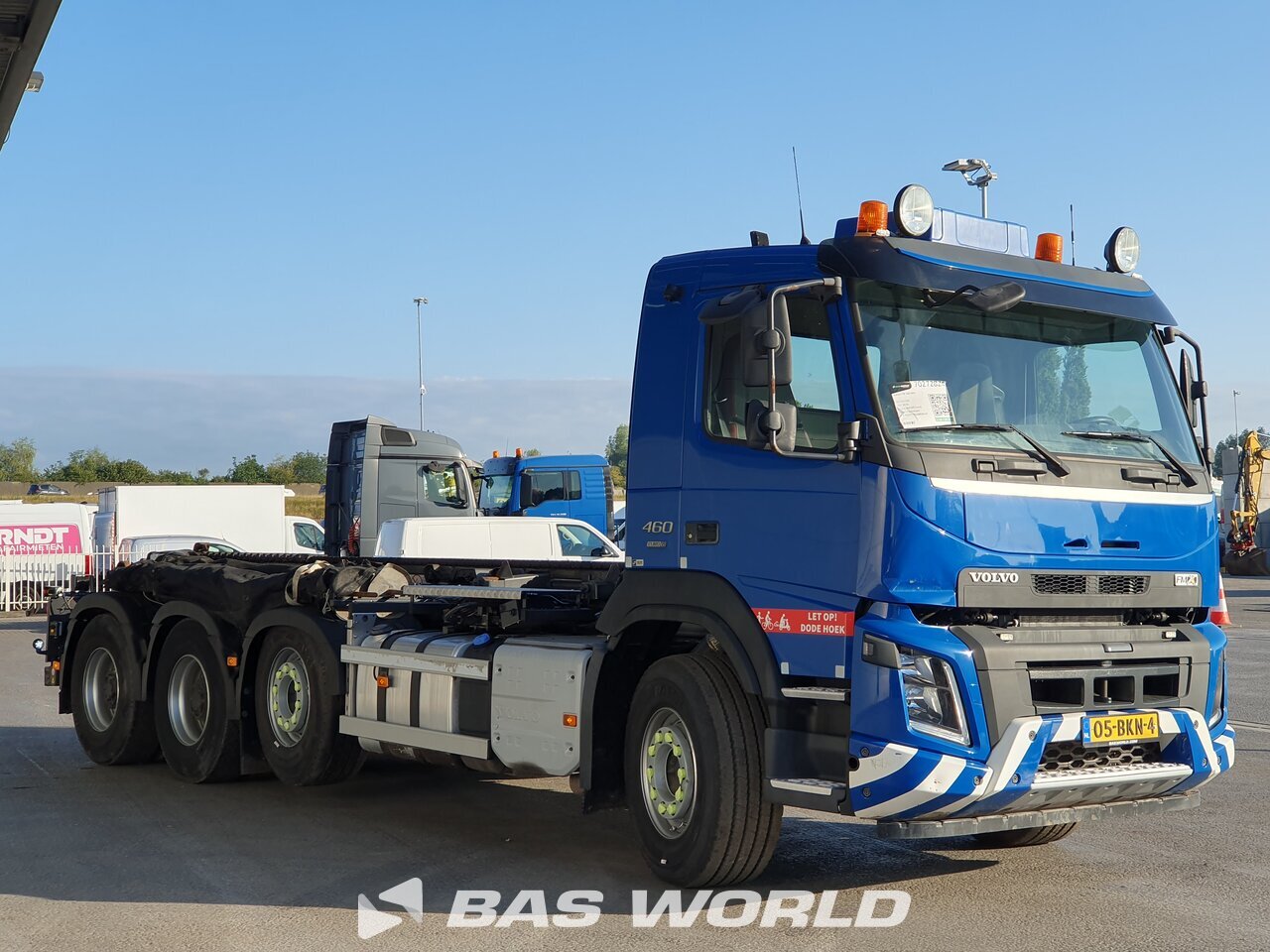 Other : Volvo FMX 460 8X4 TRANS-COM BV Type : TRC-28S camion à bras