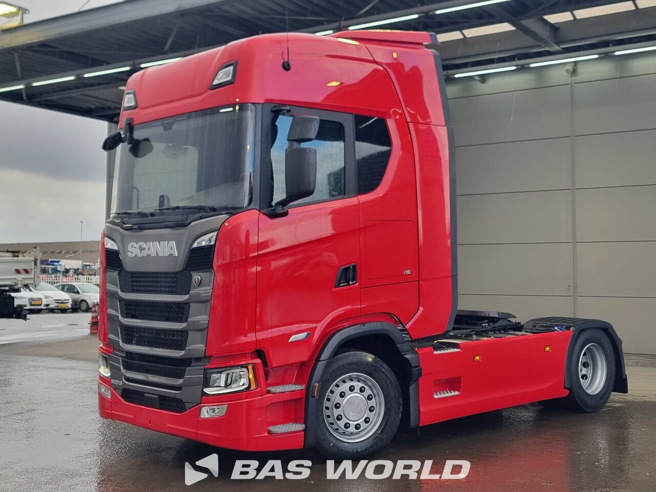 Front left : Scania S500 4X2 Tracteur routier