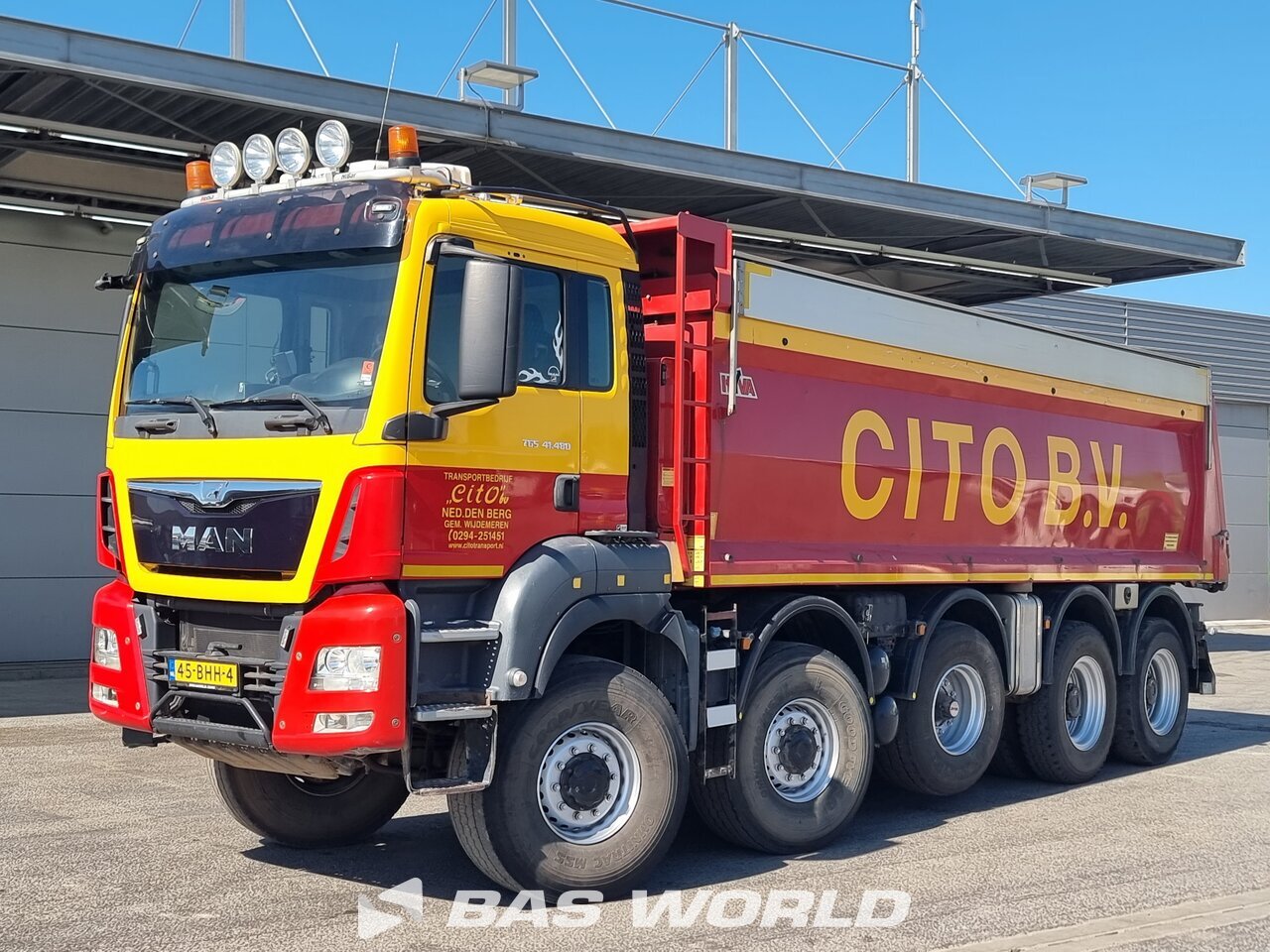 Other : MAN TGS 41.480 10X8 Hyva Camion Benne
