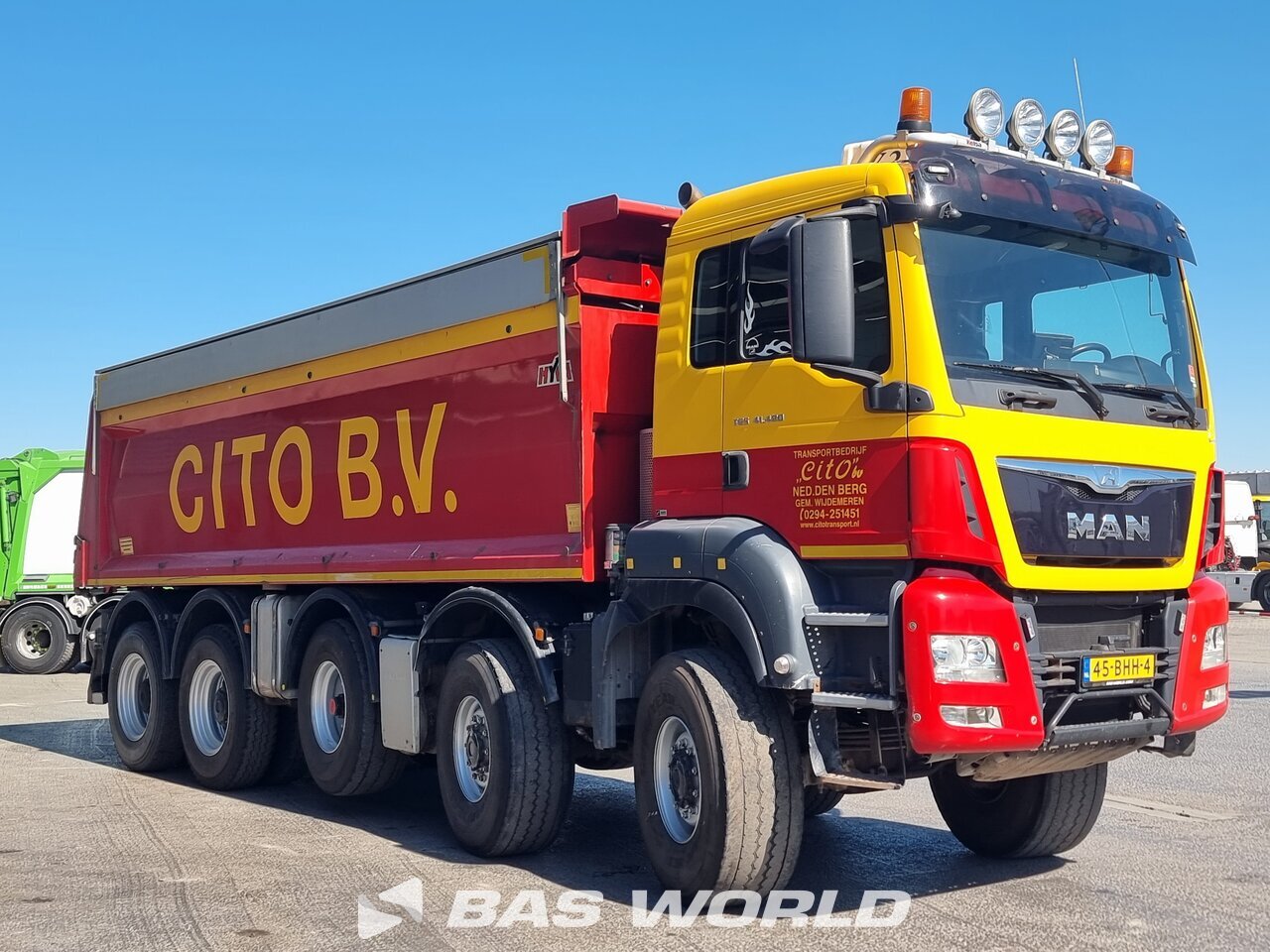 Other : MAN TGS 41.480 10X8 Hyva Camion Benne