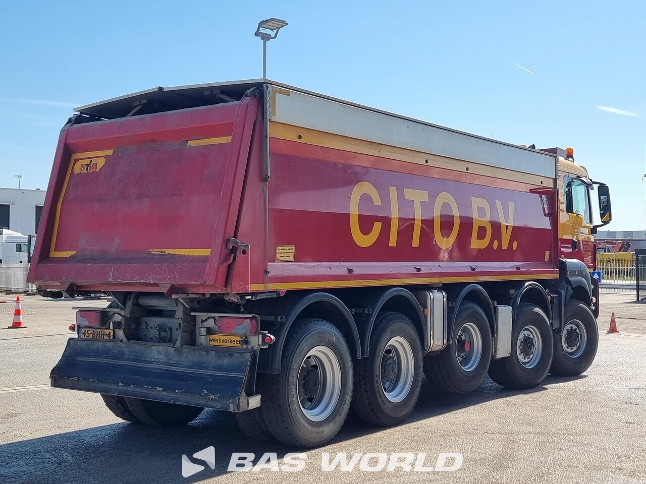 Other : MAN TGS 41.480 10X8 Hyva Camion Benne