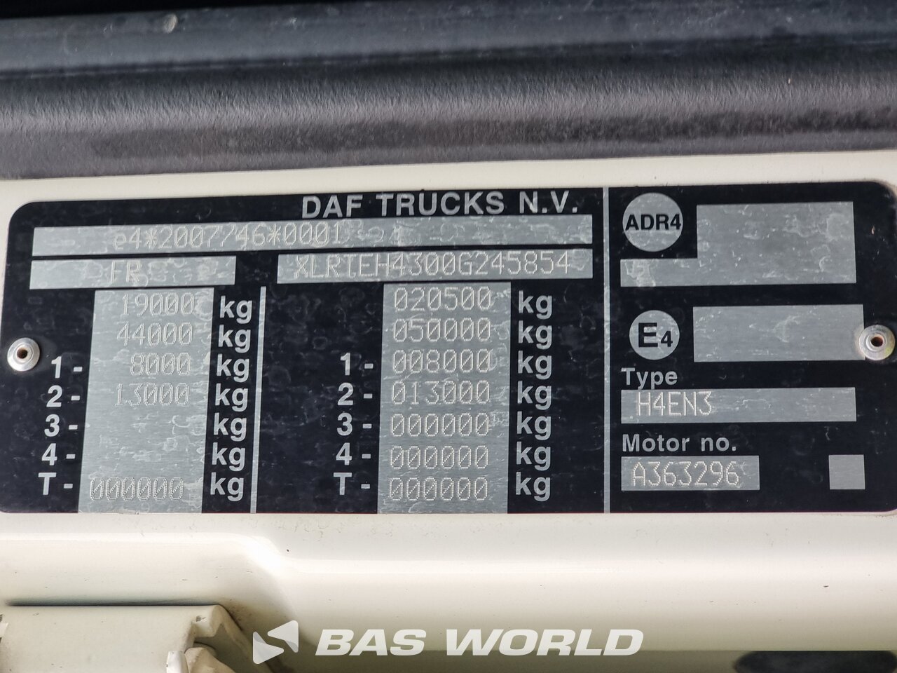 Other : DAF XF 480 4X2 Tracteur routier