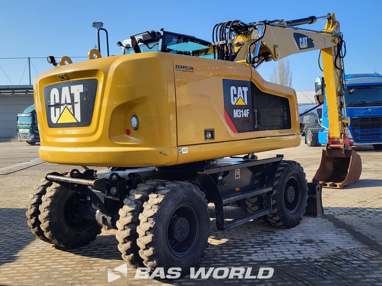 Other : Caterpillar M314 F Pelle sur pneus