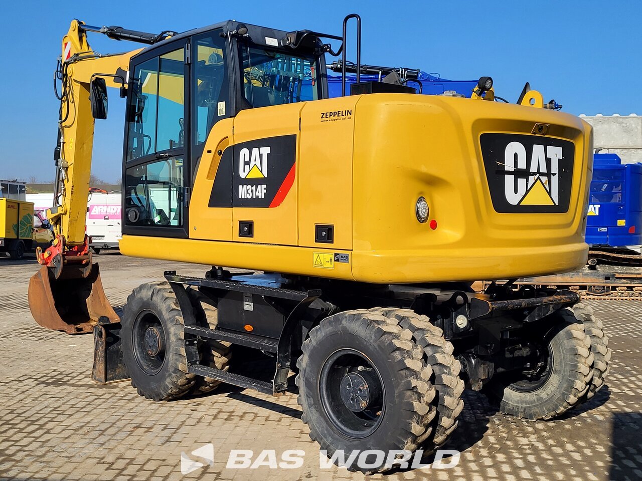 Other : Caterpillar M314 F Pelle sur pneus