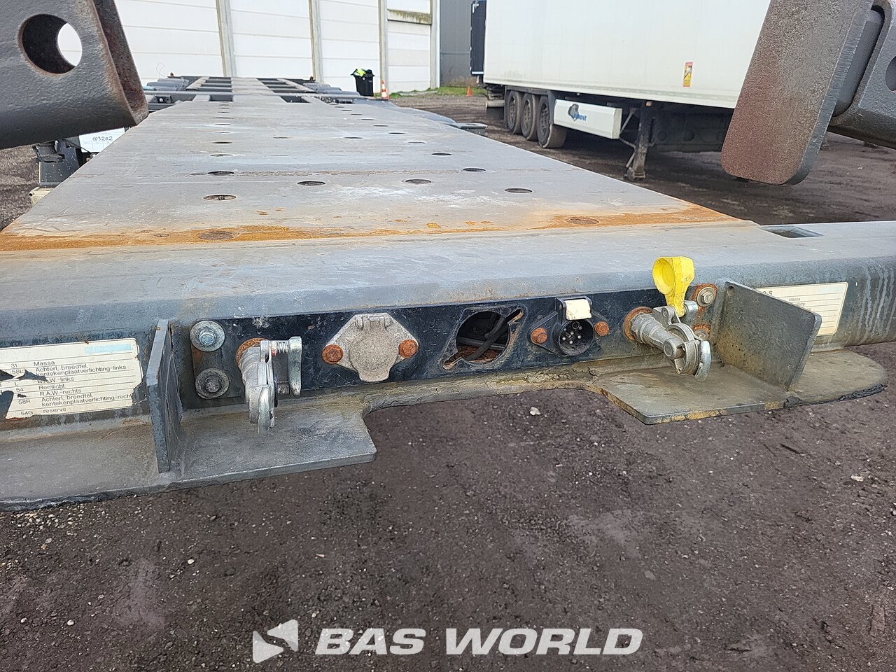 Other : D-TEC Semi-remorque châssis porte-conteneurs
