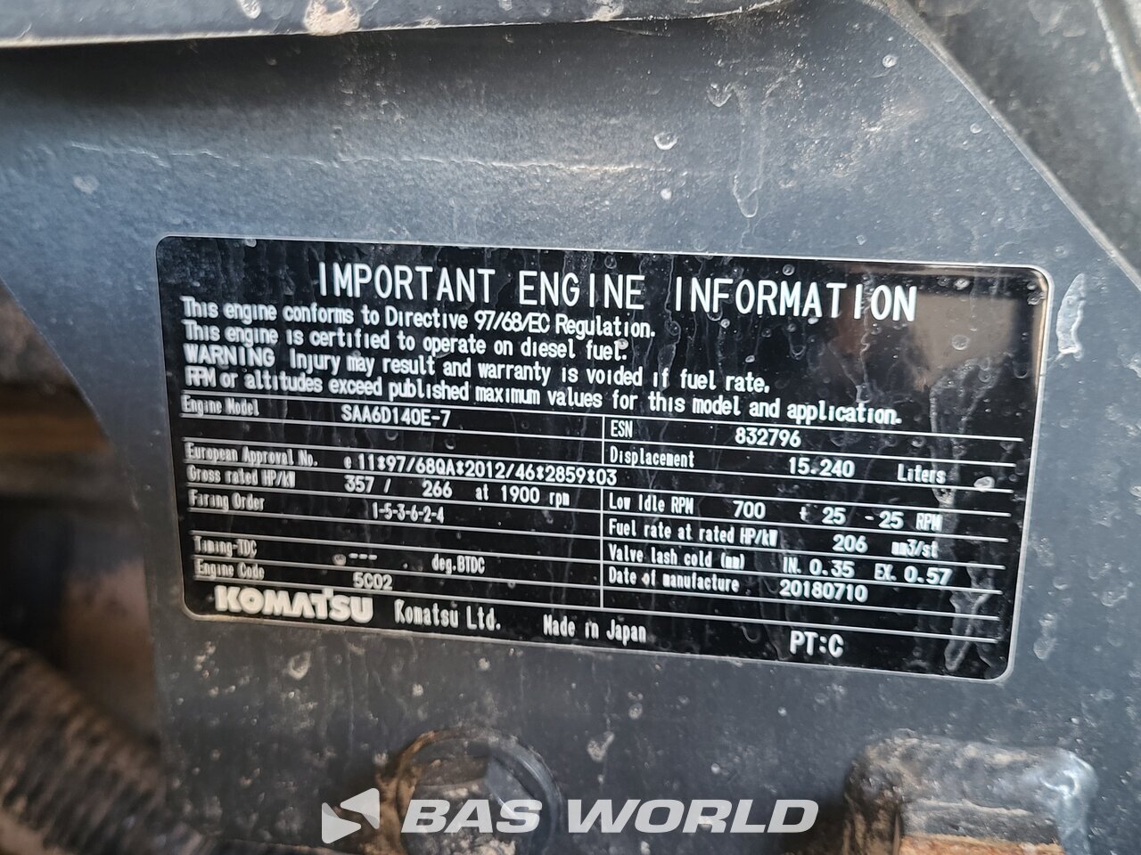 Other : Komatsu WA500-8 Chargeuse sur pneus
