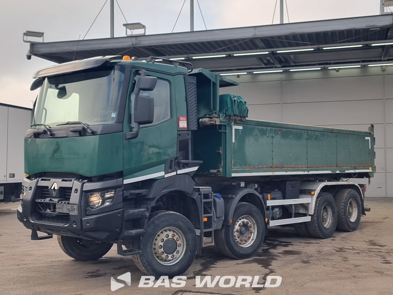 Other : Renault Kerax 460 8X6 NV Waf type: FC 169-5-5780 Camion Benne