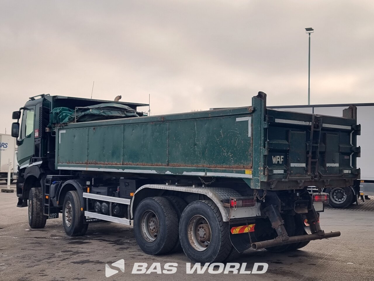 Other : Renault Kerax 460 8X6 NV Waf type: FC 169-5-5780 Camion Benne
