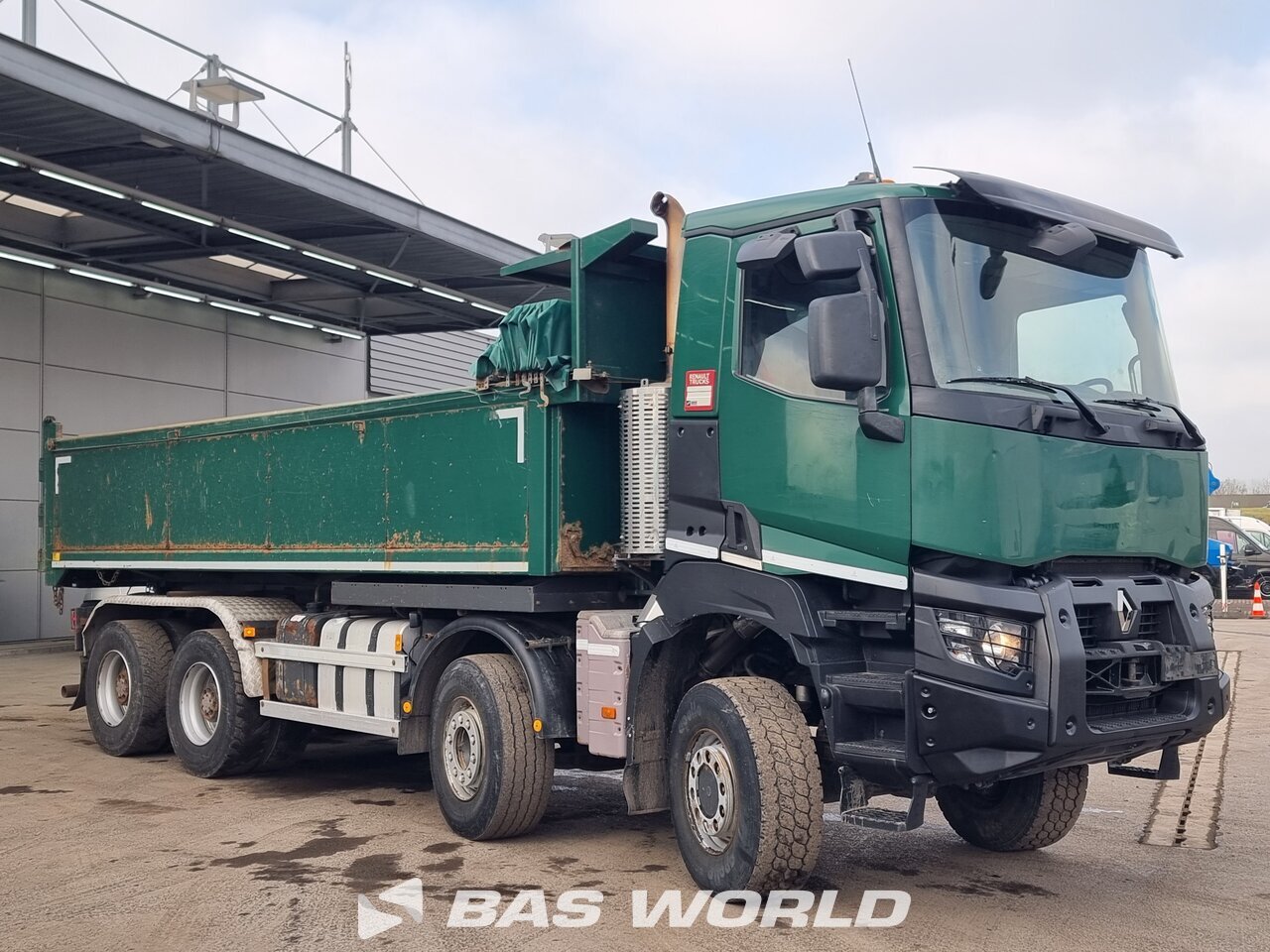 Other : Renault Kerax 460 8X6 NV Waf type: FC 169-5-5780 Camion Benne
