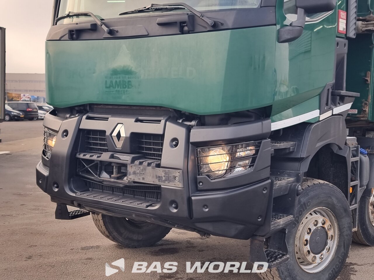 Other : Renault Kerax 460 8X6 NV Waf type: FC 169-5-5780 Camion Benne