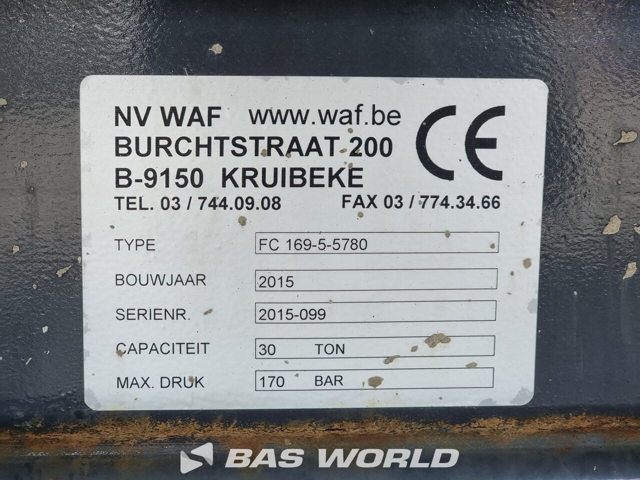 Other : Renault Kerax 460 8X6 NV Waf type: FC 169-5-5780 Camion Benne