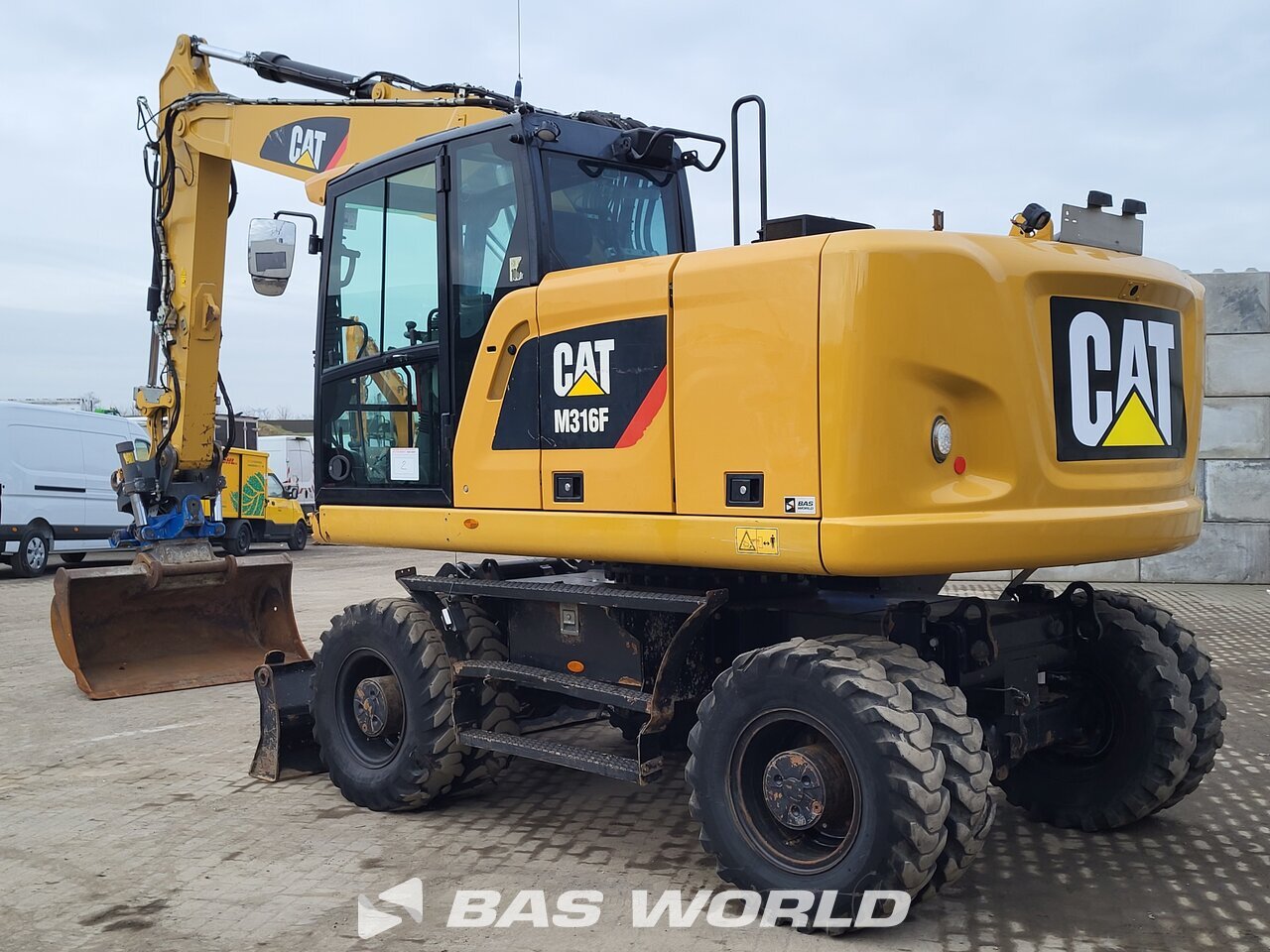 Other : Caterpillar M316 F Pelle sur pneus