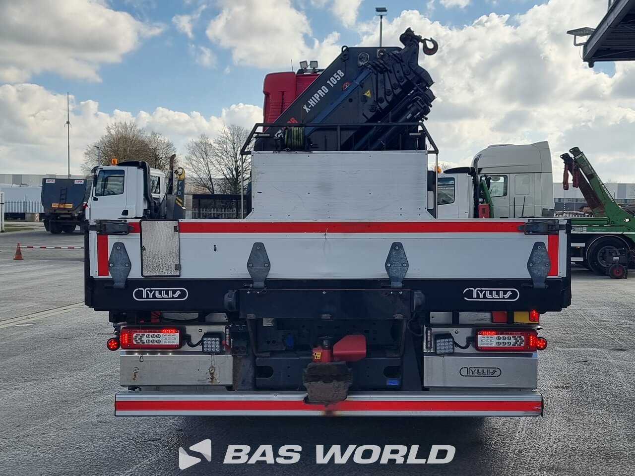Other : Volvo FH16 650 8X4 Tyllis Camion plateaux