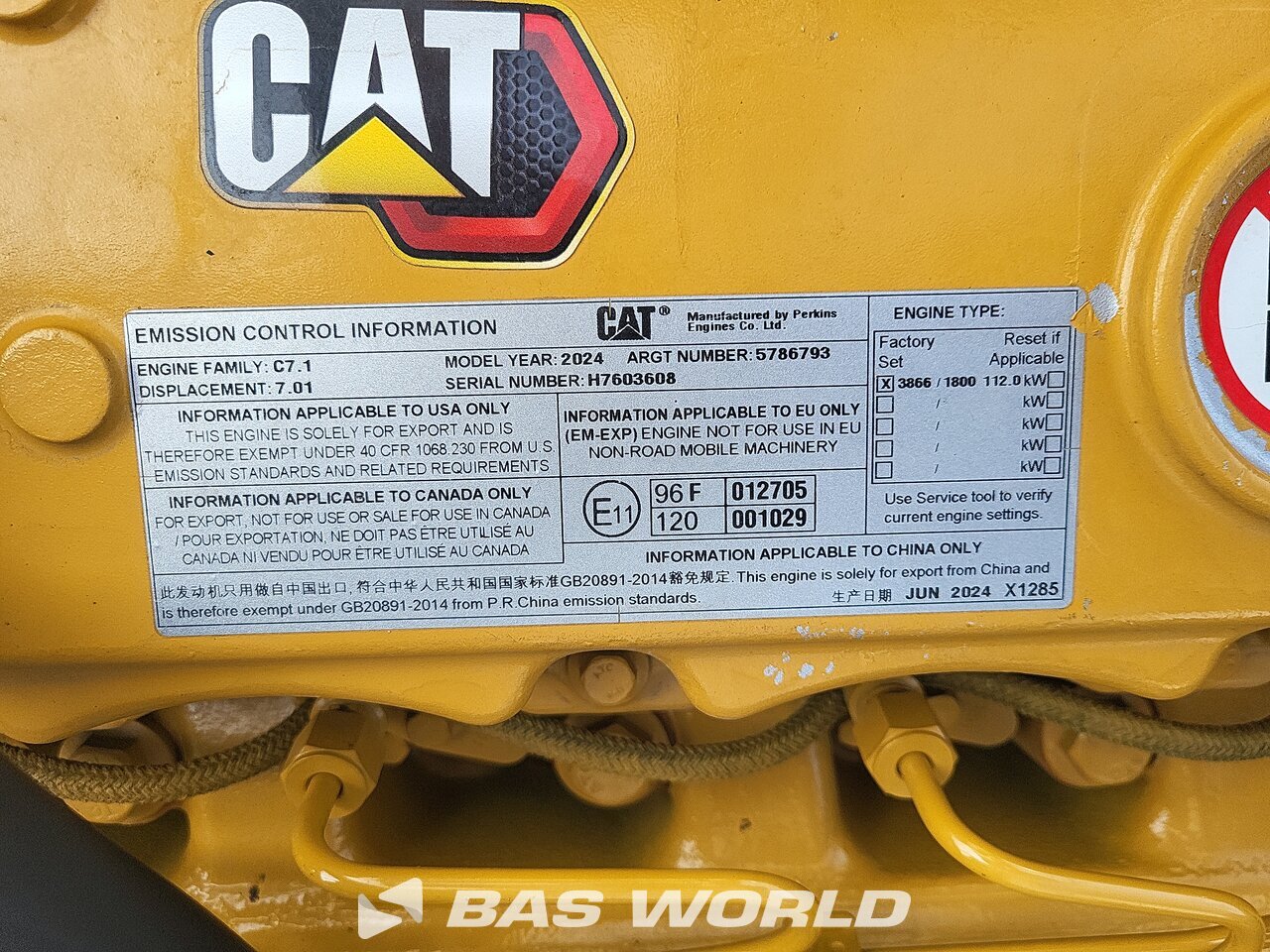 Other : Caterpillar 323 D3 Pelle sur chenilles