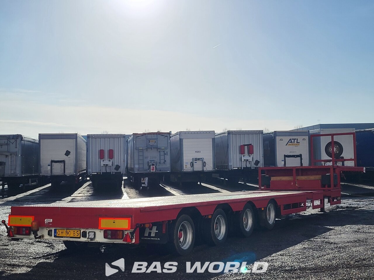 Other : Broshuis Semi-remorques porte engins