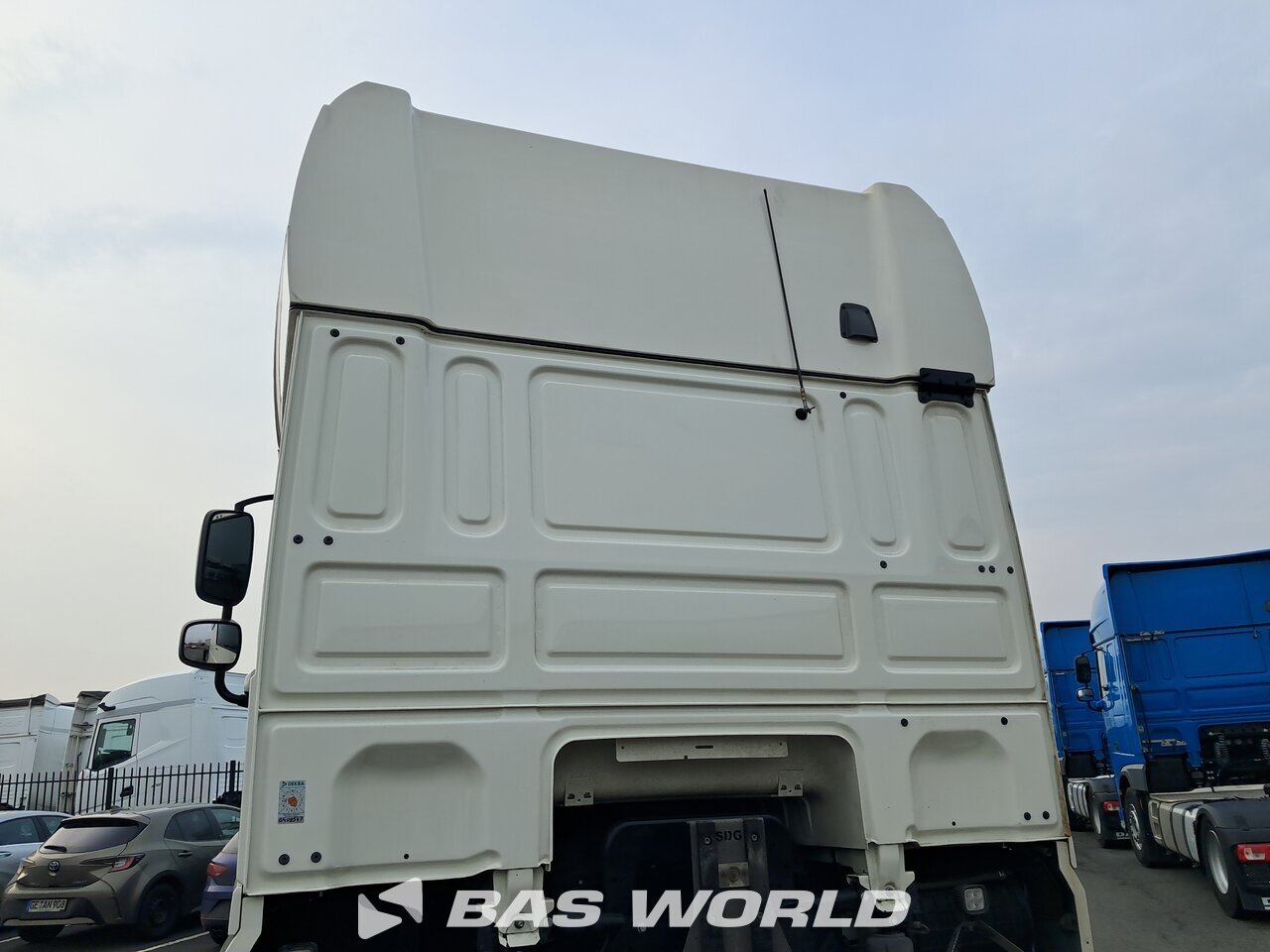 Back of cabin : DAF XF 480 6X2 SDG Camion à Caisse Mobile